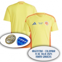 2024 Americas Cup Colombia Home FInal Soccer Jersey